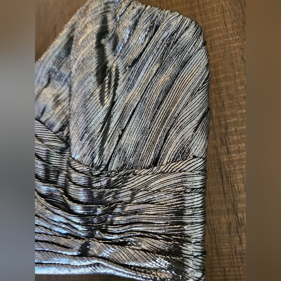 Retrofete Sophia Top in Gunmetal XXS - Picture 2 of 12